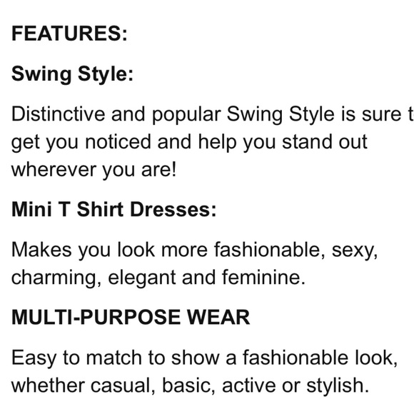 🆕 Black Swing Dress with Pockets - Picture 6 of 6